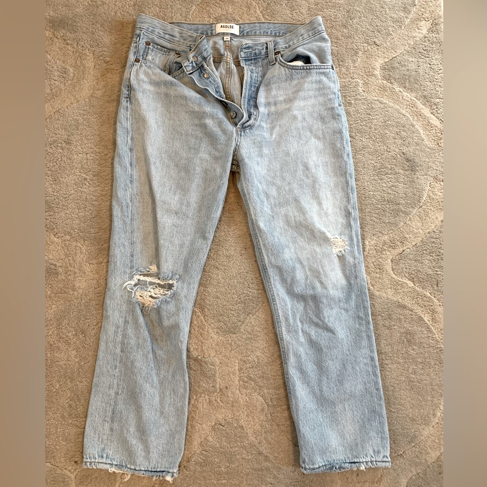 Agolde Riley straight jeans - Picture 3 of 7